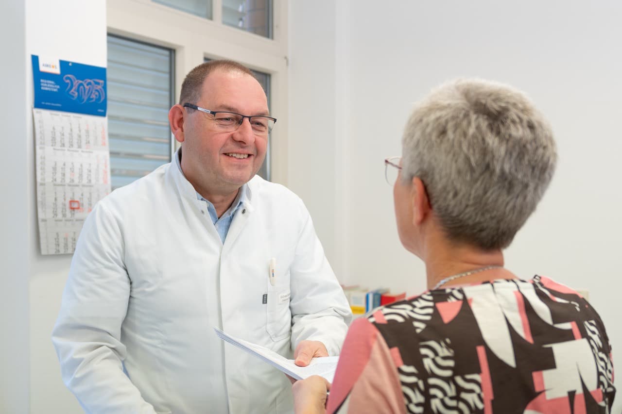 Dr. med. Stephan Rudolph und Dipl.-Med. Holger Kiuntke, Klinik für Allgemein-, Viszeral- und Tumorchirurgie